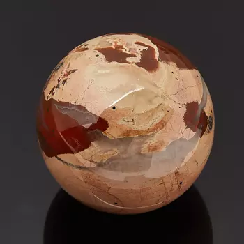 Шар яшма красная 4 см