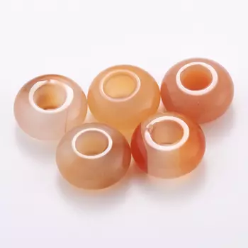 Шарм агат красный большой