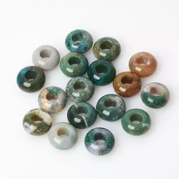 Шарм агат моховой большой