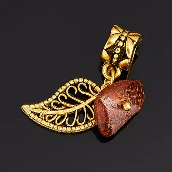 Шарм янтарь пресс (биж. сплав) большой