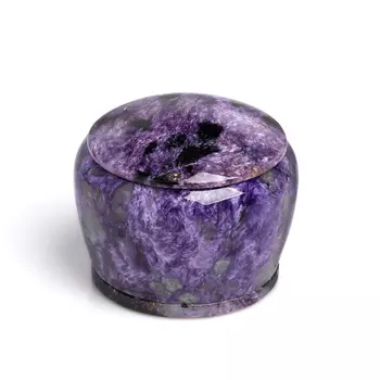 Шкатулка чароит 5х5 см