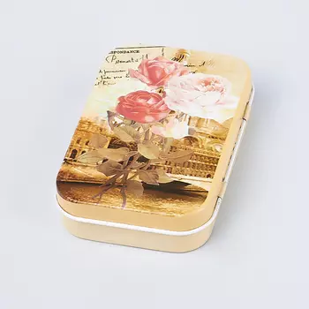 Шкатулка для хранения камней / украшений 10х6,5х2 см