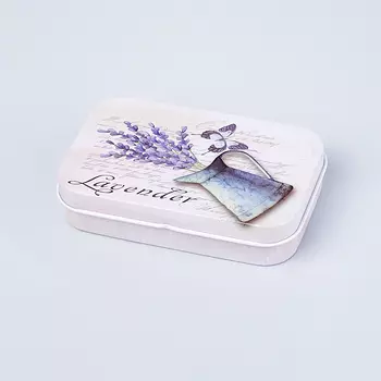 Шкатулка для хранения камней / украшений 10х6,5х2 см