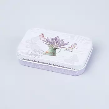 Шкатулка для хранения камней / украшений 10х6,5х2 см