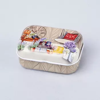 Шкатулка для хранения камней / украшений 5,5х4х2,5 см