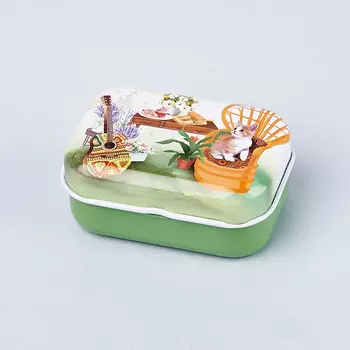 Шкатулка для хранения камней / украшений 5,5х4х2,5 см