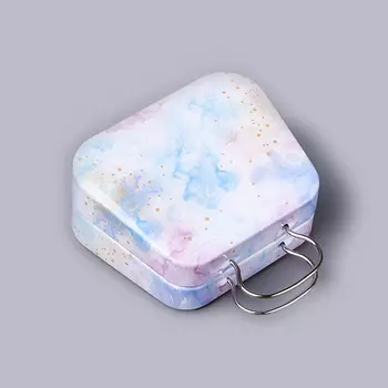 Шкатулка для хранения камней / украшений 7,5х7х2,5 см