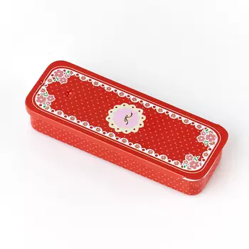 Шкатулка для хранения камней / украшений (красный) 95х35х15 мм