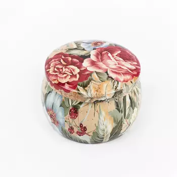 Шкатулка для хранения камней / украшений (металл) (микс) 7,5х5 см