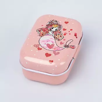 Шкатулка для хранения камней / украшений (розовый) 5,5х4х2,5 см