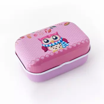 Шкатулка для хранения камней / украшений (розовый) 5,5х4х2,5 см