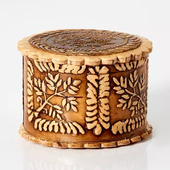 Шкатулка для хранения украшений 4,5х3 см