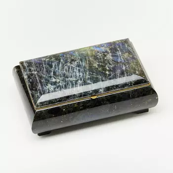 Шкатулка лабрадор 13х7,5х4 см