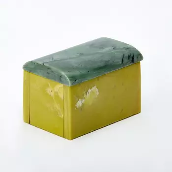 Шкатулка офиокальцит 6х4х4 см