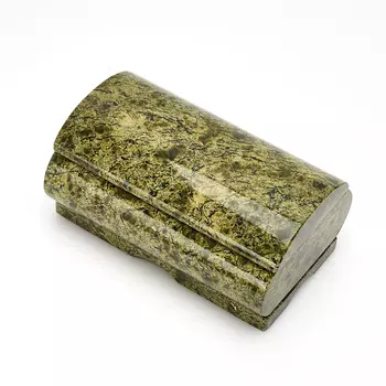 Шкатулка змеевик 5,5х7,5х11,5 см