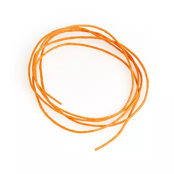Шнурок (оранжевый) 70 см (текстиль)