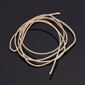 Шнурок (текстиль) (бежевый) 70 см