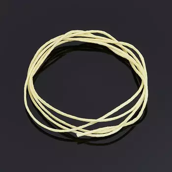 Шнурок (текстиль) (желтый) 70 см