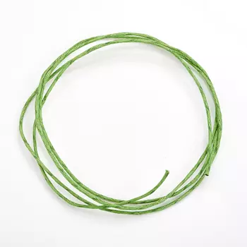 Шнурок (зеленый) 70 см (текстиль)