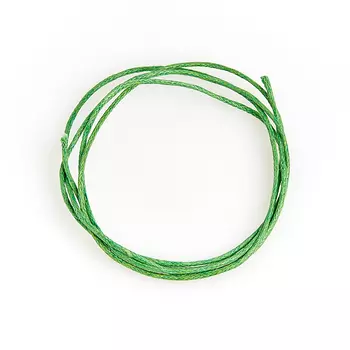 Шнурок (зеленый) 70 см (текстиль)
