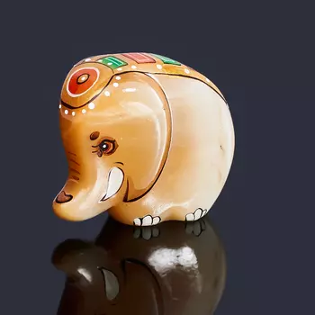 Слоник селенит 6,5 см