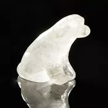 Собака горный хрусталь 5 см