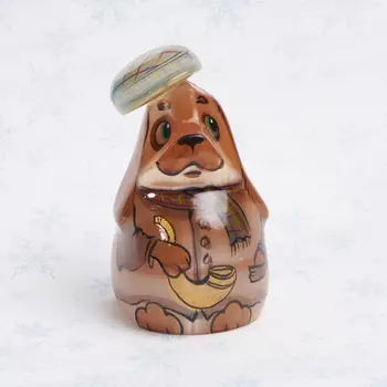 Собака селенит 7 см