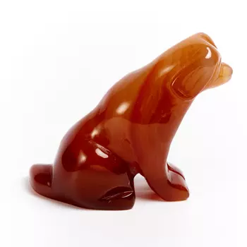 Собака сердолик 7,5-8 см