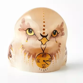 Сова селенит 7 см