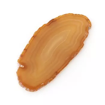 Срез агат серый L (12-16 см)