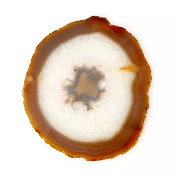 Срез агат серый L (12-16 см)