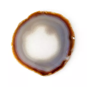 Срез агат серый L (12-16 см)