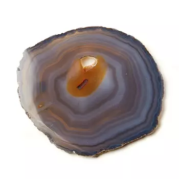Срез агат серый L (12-16 см)