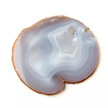Срез агат серый L (12-16 см)