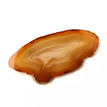 Срез агат серый L (12-16 см)