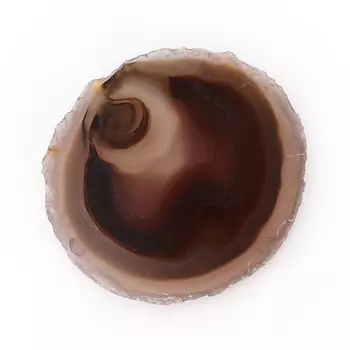 Срез агат серый M (7-12 см)