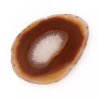 Срез агат серый M (7-12 см)