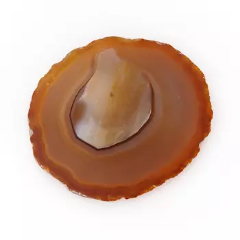 Срез агат серый M (7-12 см)