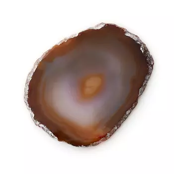 Срез агат серый M (7-12 см)