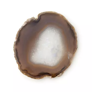 Срез агат серый M (7-12 см)