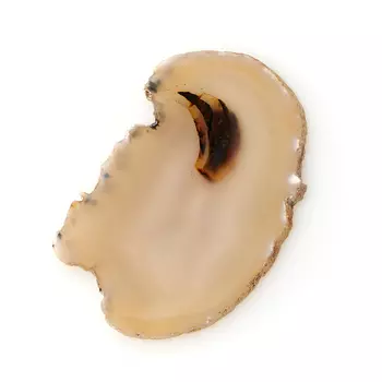 Срез агат серый M (7-12 см)