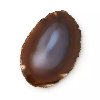 Срез агат серый M (7-12 см)