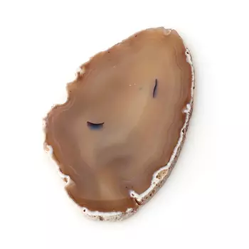 Срез агат серый M (7-12 см)