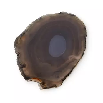 Срез агат серый M (7-12 см)
