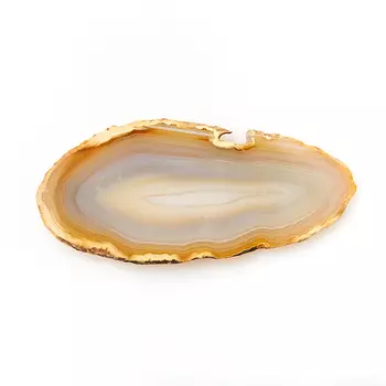 Срез агат серый M (7-12 см)