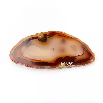 Срез агат серый M (7-12 см)