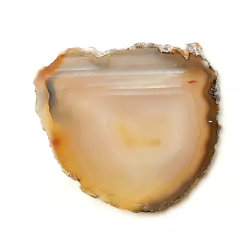 Срез агат серый M (7-12 см)