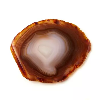 Срез агат серый M (7-12 см)