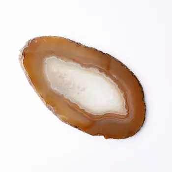 Срез агат серый M (7-12 см)