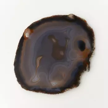 Срез агат серый M (7-12 см)